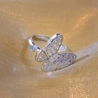 [Triumph Jewelry]BUTTERFLY DIAMOND RING