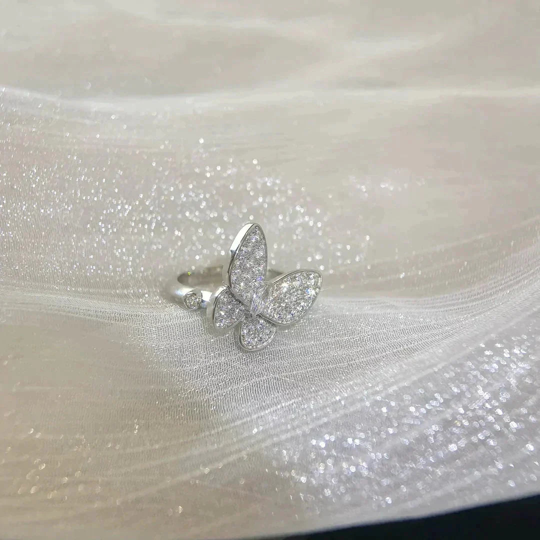 [Triumph Jewelry]BUTTERFLY DIAMOND RING