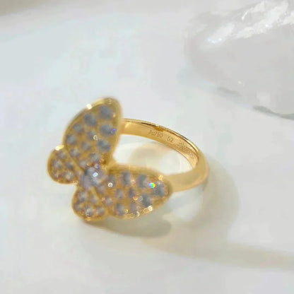 [Triumph Jewelry]BUTTERFLY DIAMOND RING