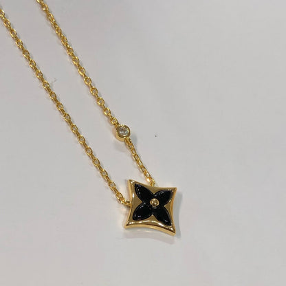[Triumph Jewelry]STAR BLACK MOP NECKLACE
