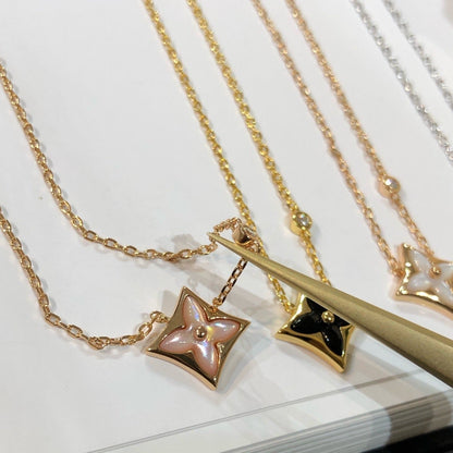 [Triumph Jewelry]STAR BLACK MOP NECKLACE