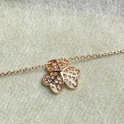 [Triumph Jewelry]FLOWER DIAMOND NECKLACE