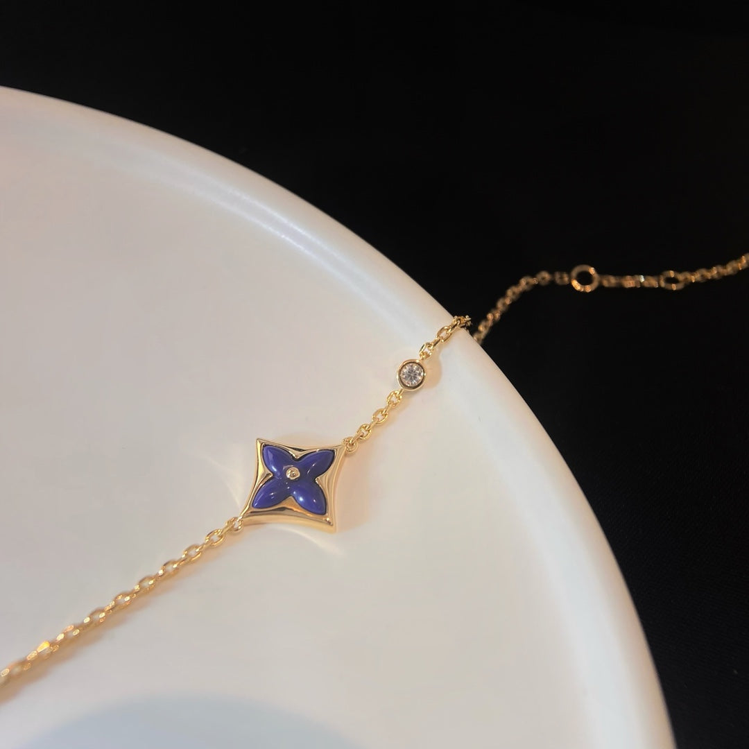 [Triumph Jewelry]COLOR STAR PINK GOLD DIAMOND BRACELET