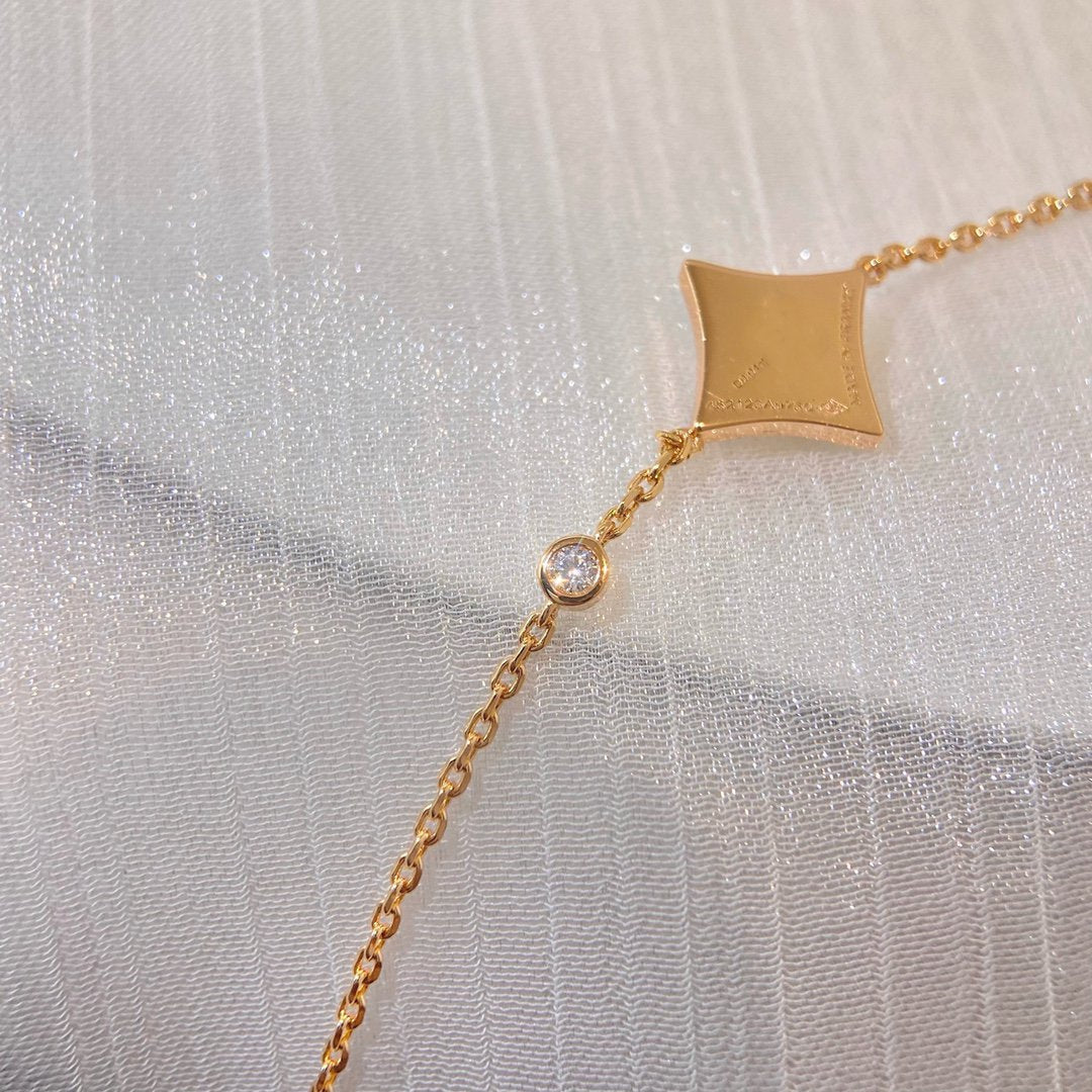 [Triumph Jewelry]COLOR STAR PINK GOLD DIAMOND BRACELET