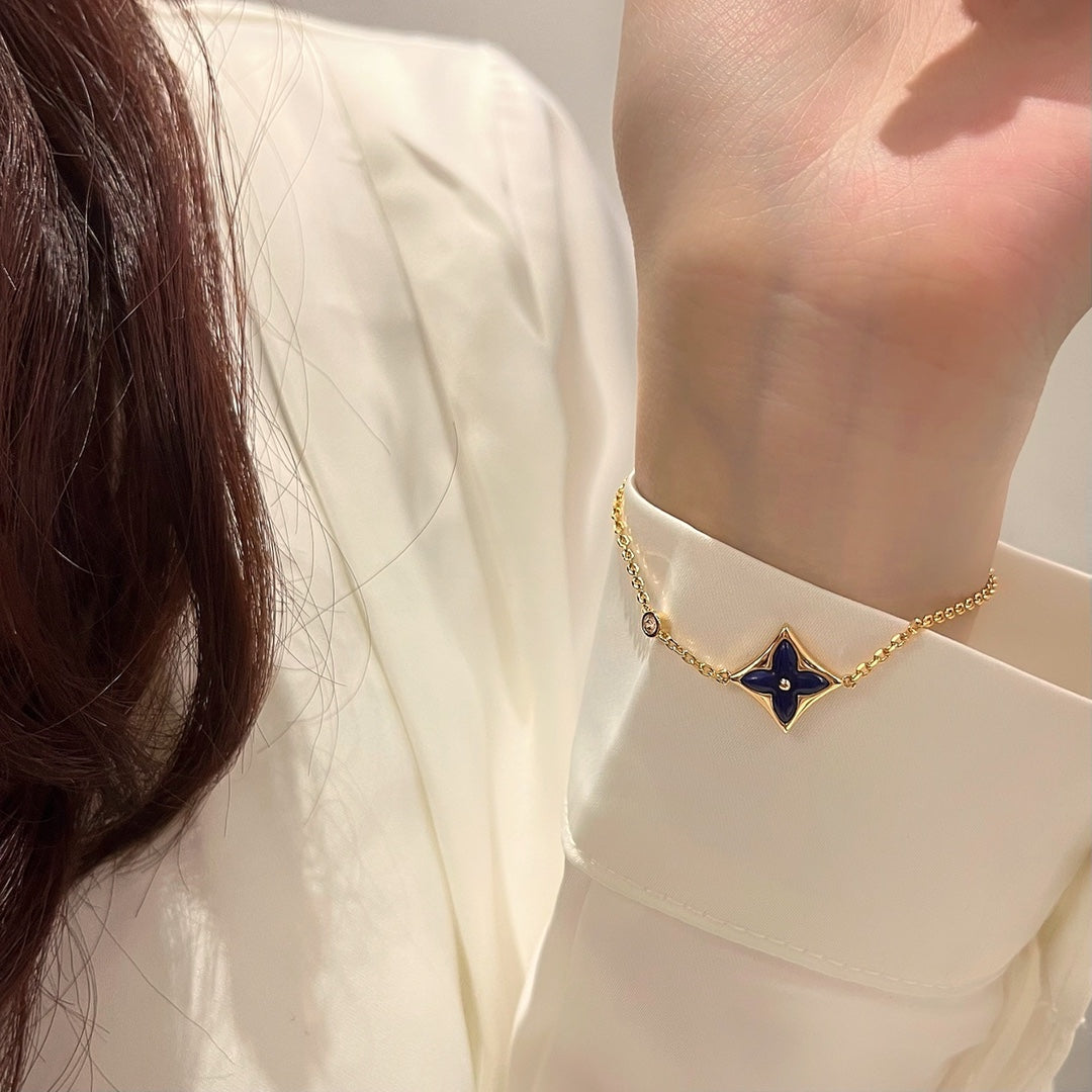 [Triumph Jewelry]COLOR STAR PINK GOLD DIAMOND BRACELET