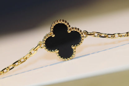 [Triumph Jewelry]CLOVER 20 MOTIFS ONYX ROSE GOLD