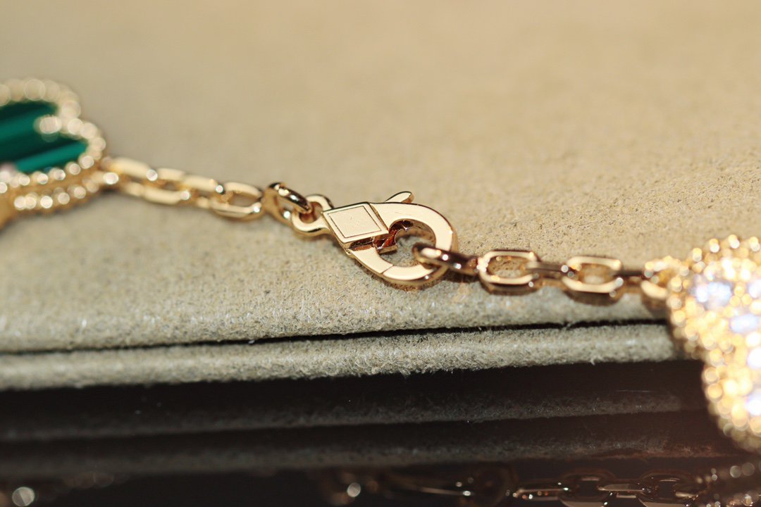 [Triumph Jewelry]CLOVER 20 MOTIFS ONYX ROSE GOLD