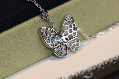 [Triumph Jewelry]BUTTERFLY DIAMOND NECKLACE