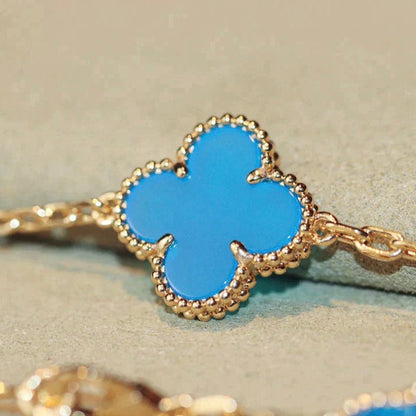 [Triumph Jewelry]CLOVER 20 MOTIFS TURQUOISE GOLD