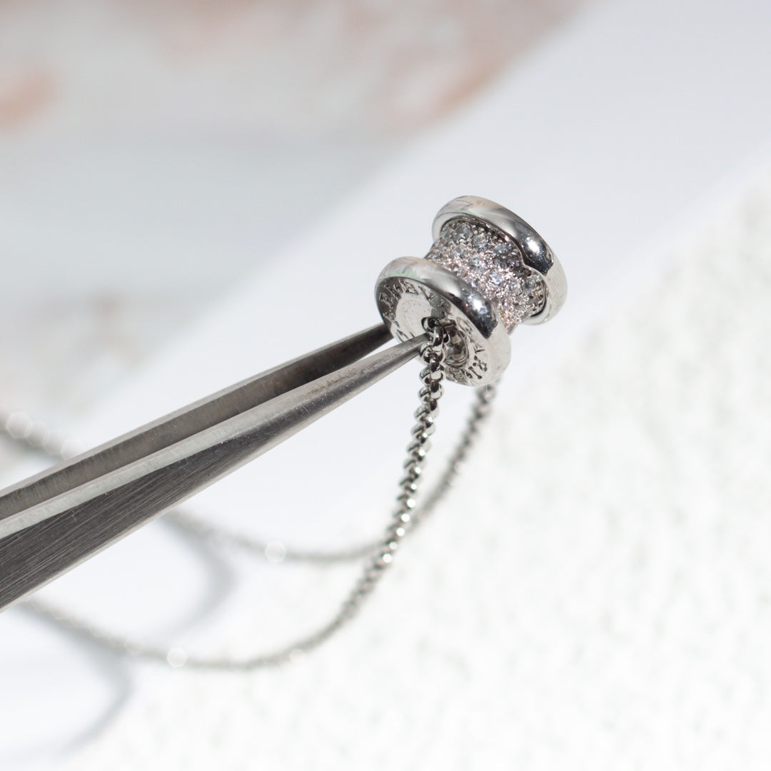 [Triumph Jewelry]ZERO 1 SILVER DIAMOND NECKLACE