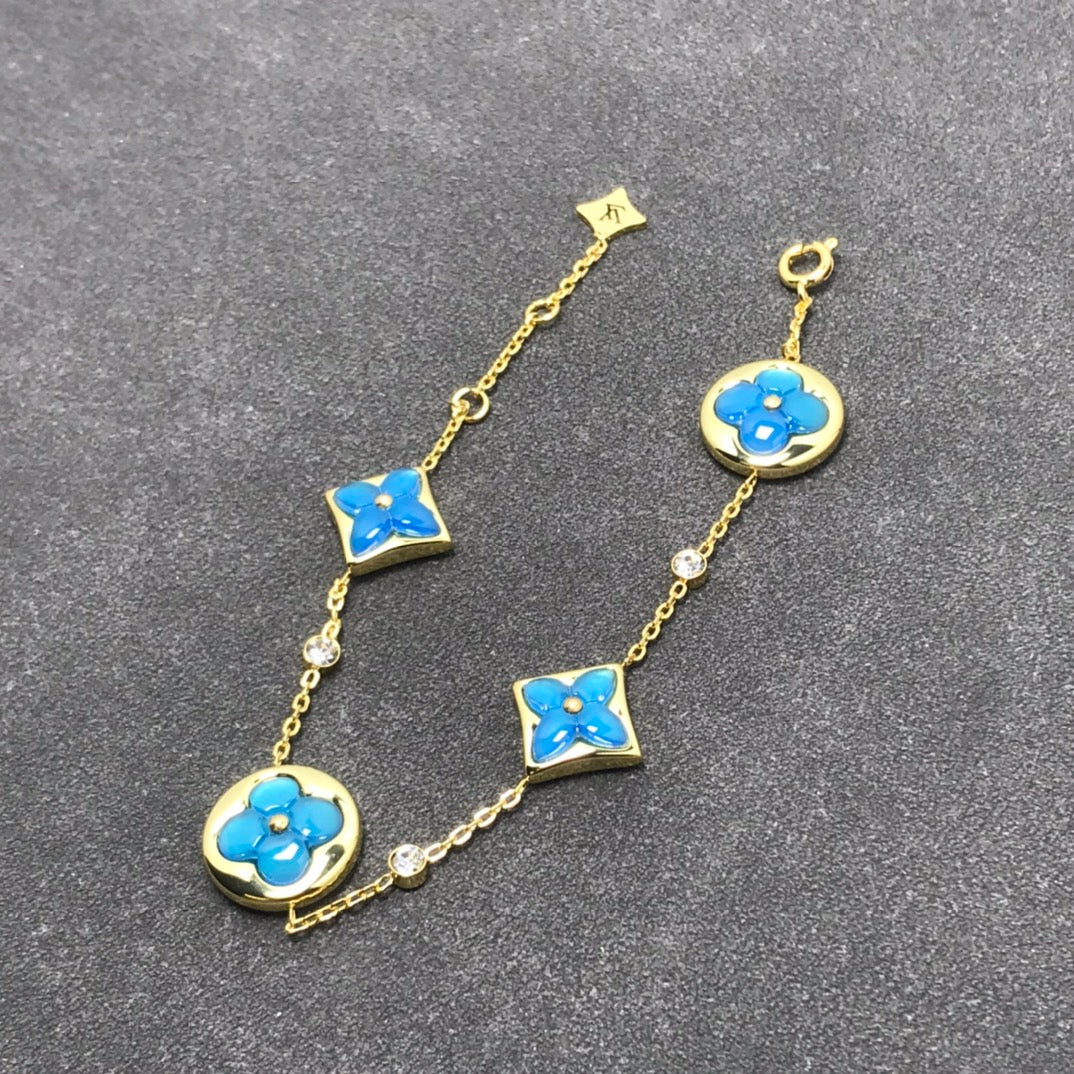 [Triumph Jewelry]STAR AND SUN TURQUOISE 4 MOTIFS 3 DIAMONDS