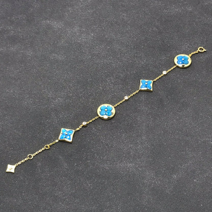 [Triumph Jewelry]STAR AND SUN TURQUOISE 4 MOTIFS 3 DIAMONDS
