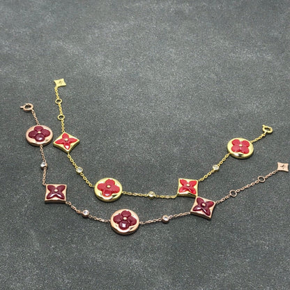 [Triumph Jewelry]STAR AND SUN CARNELIAN 4 MOTIFS 3 DIAMONDS