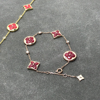 [Triumph Jewelry]STAR AND SUN CARNELIAN 4 MOTIFS 3 DIAMONDS