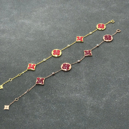 [Triumph Jewelry]STAR AND SUN CARNELIAN 4 MOTIFS 3 DIAMONDS