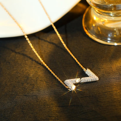 [Triumph Jewelry]VOLT SILVER DIAMOND PEDANT NECKLACE
