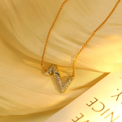 [Triumph Jewelry]VOLT SILVER DIAMOND PEDANT NECKLACE