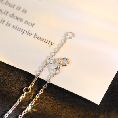 [Triumph Jewelry]SUN MOTIF PINK MOP SILVER BRACELET