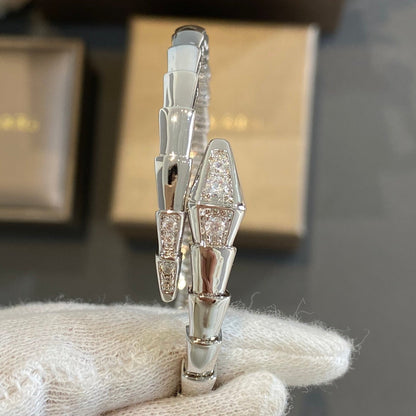 [Triumph Jewelry]SERPENTI BRACELET DIAMONDS SILVER