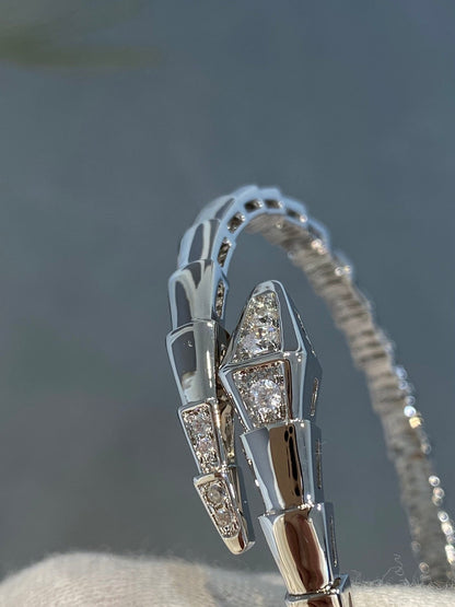 [Triumph Jewelry]SERPENTI BRACELET DIAMONDS SILVER