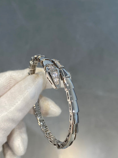 [Triumph Jewelry]SERPENTI BRACELET DIAMONDS SILVER