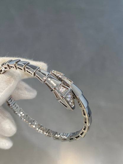 [Triumph Jewelry]SERPENTI BRACELET DIAMONDS SILVER