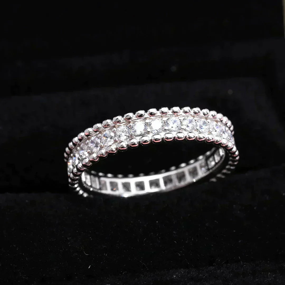 [Triumph Jewelry]PERLEE DIAMOND SILVER RING
