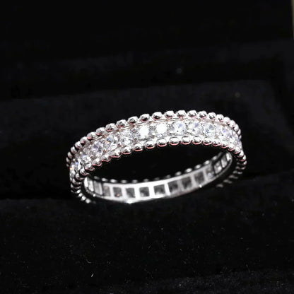 [Triumph Jewelry]PERLEE DIAMOND SILVER RING
