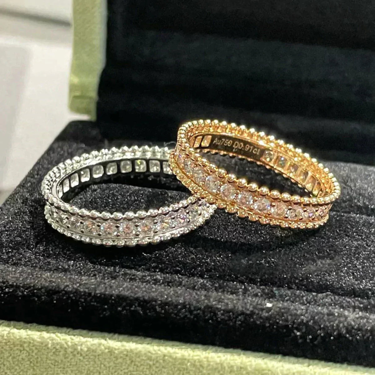 [Triumph Jewelry]PERLEE DIAMOND ROSE GOLD RING