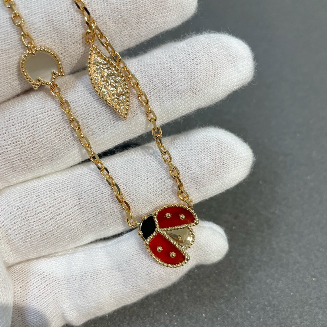 [Triumph Jewelry]LUCKY SPRING 15 MOTIFS GOLD NECKLACE