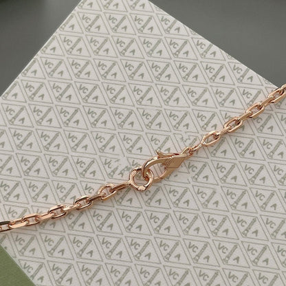 [Triumph Jewelry]LUCKY SPRING 15 MOTIFS ROSE GOLD NECKLACE