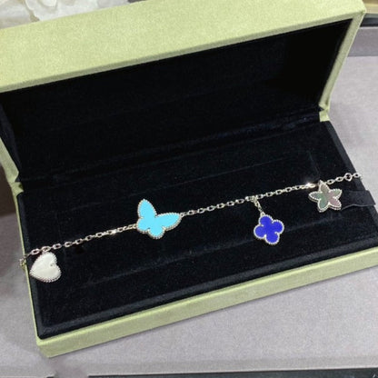 [Triumph Jewelry]LUCKY SPRING SILVER BRACELET 4 MOTIF