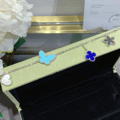 [Triumph Jewelry]LUCKY SPRING SILVER BRACELET 4 MOTIF