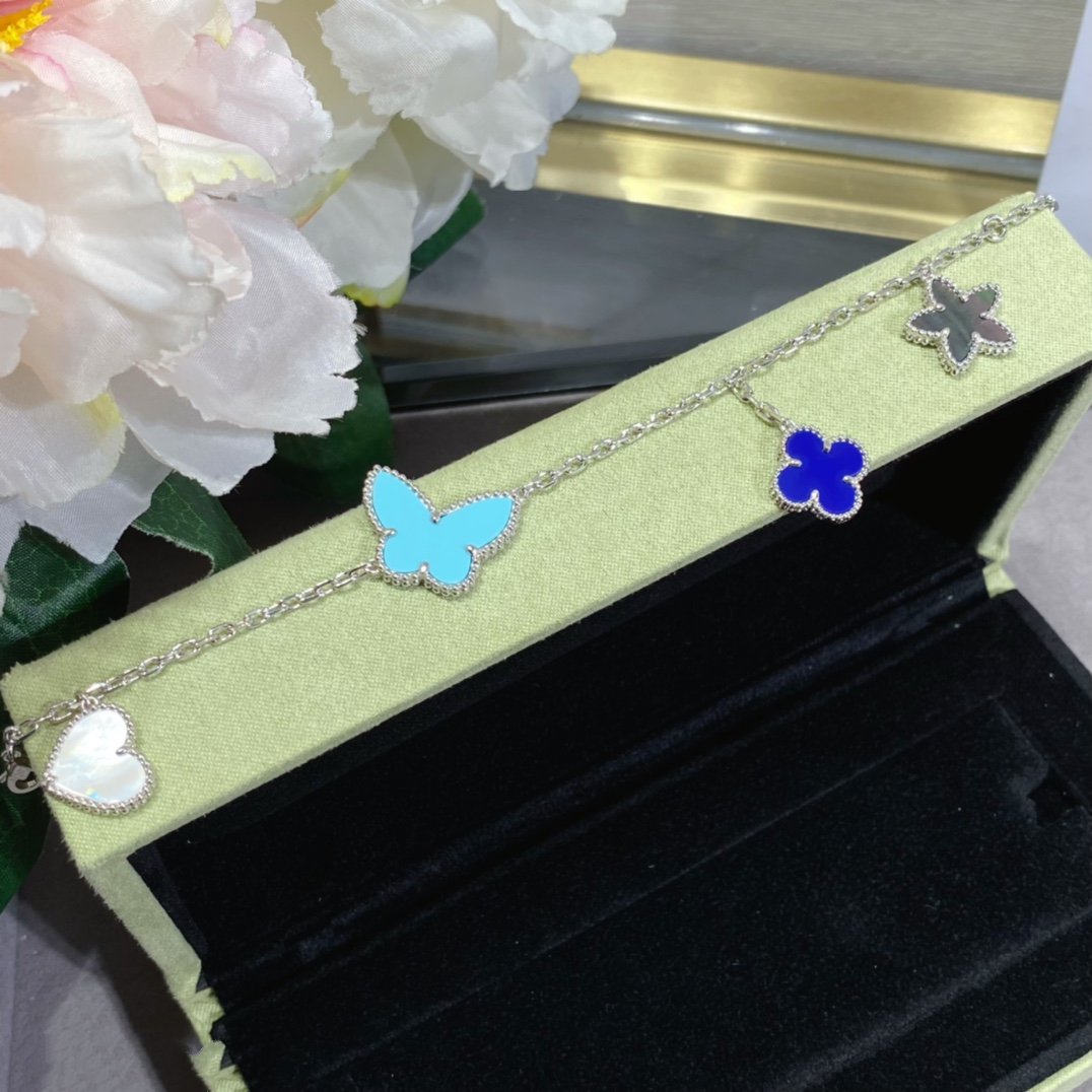 [Triumph Jewelry]LUCKY SPRING SILVER BRACELET 4 MOTIF