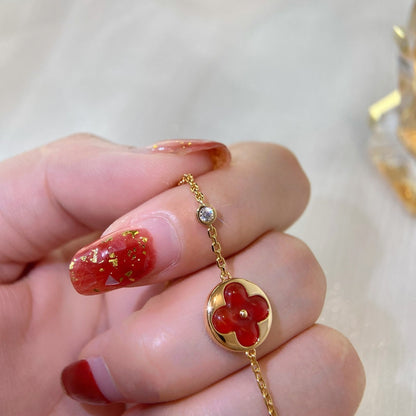 [Triumph Jewelry]SUN PEDANT CARNELIAN BRACELET