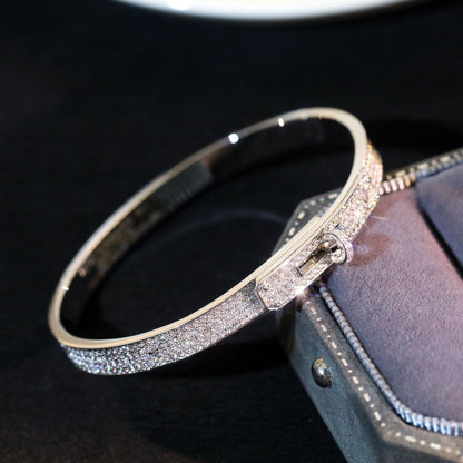 [Triumph Jewelry]KELLY BRACELET DIAMOND PAVED