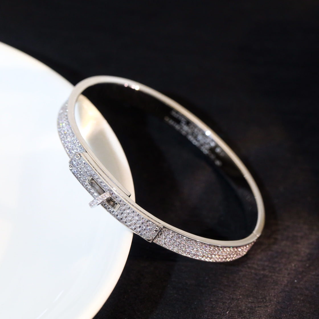 [Triumph Jewelry]KELLY BRACELET DIAMOND PAVED