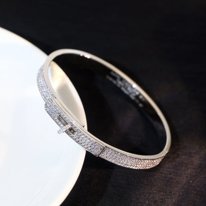 [Triumph Jewelry]KELLY BRACELET DIAMOND PAVED