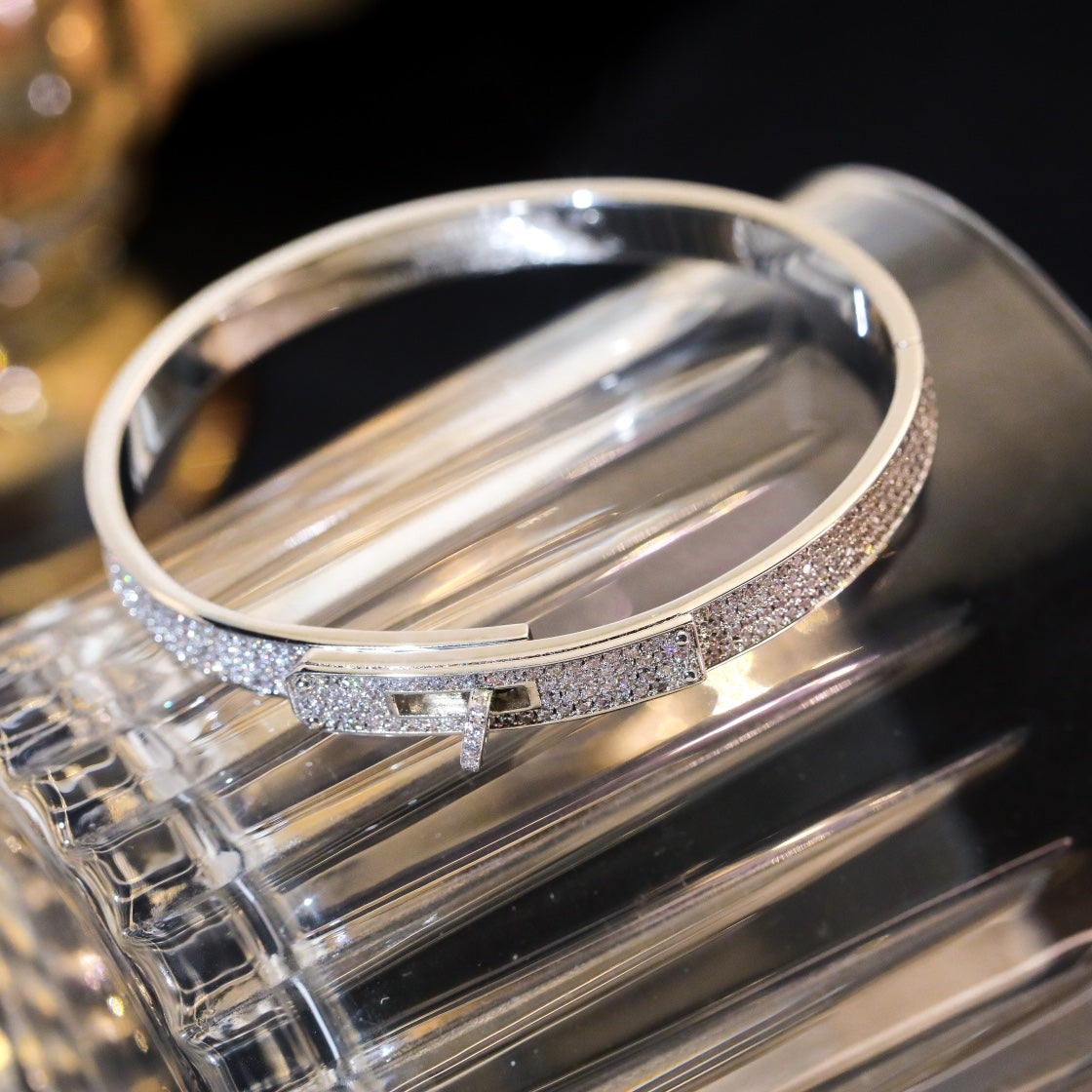 [Triumph Jewelry]KELLY BRACELET DIAMOND PAVED