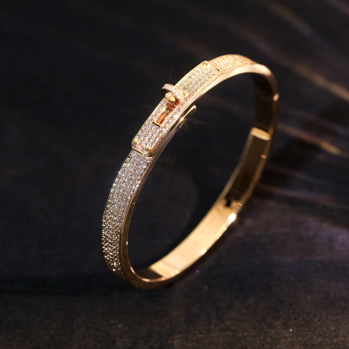 [Triumph Jewelry]KELLY BRACELET DIAMOND PAVED