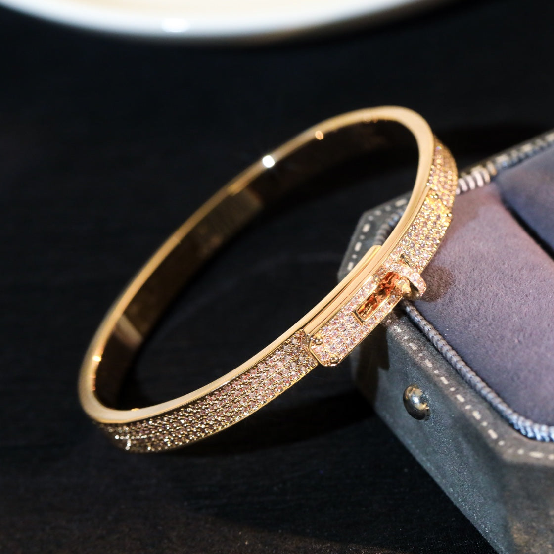 [Triumph Jewelry]KELLY BRACELET DIAMOND PAVED