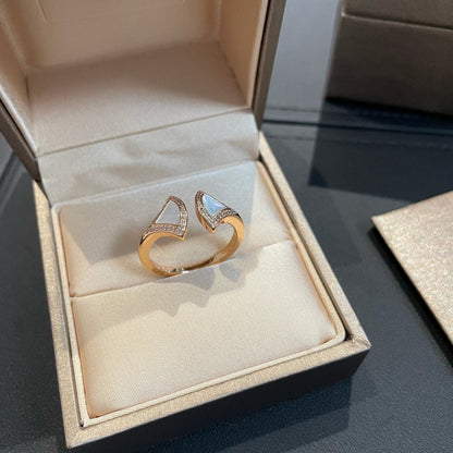 [Triumph Jewelry]DREAM MOP DIAMOND OPEN RING