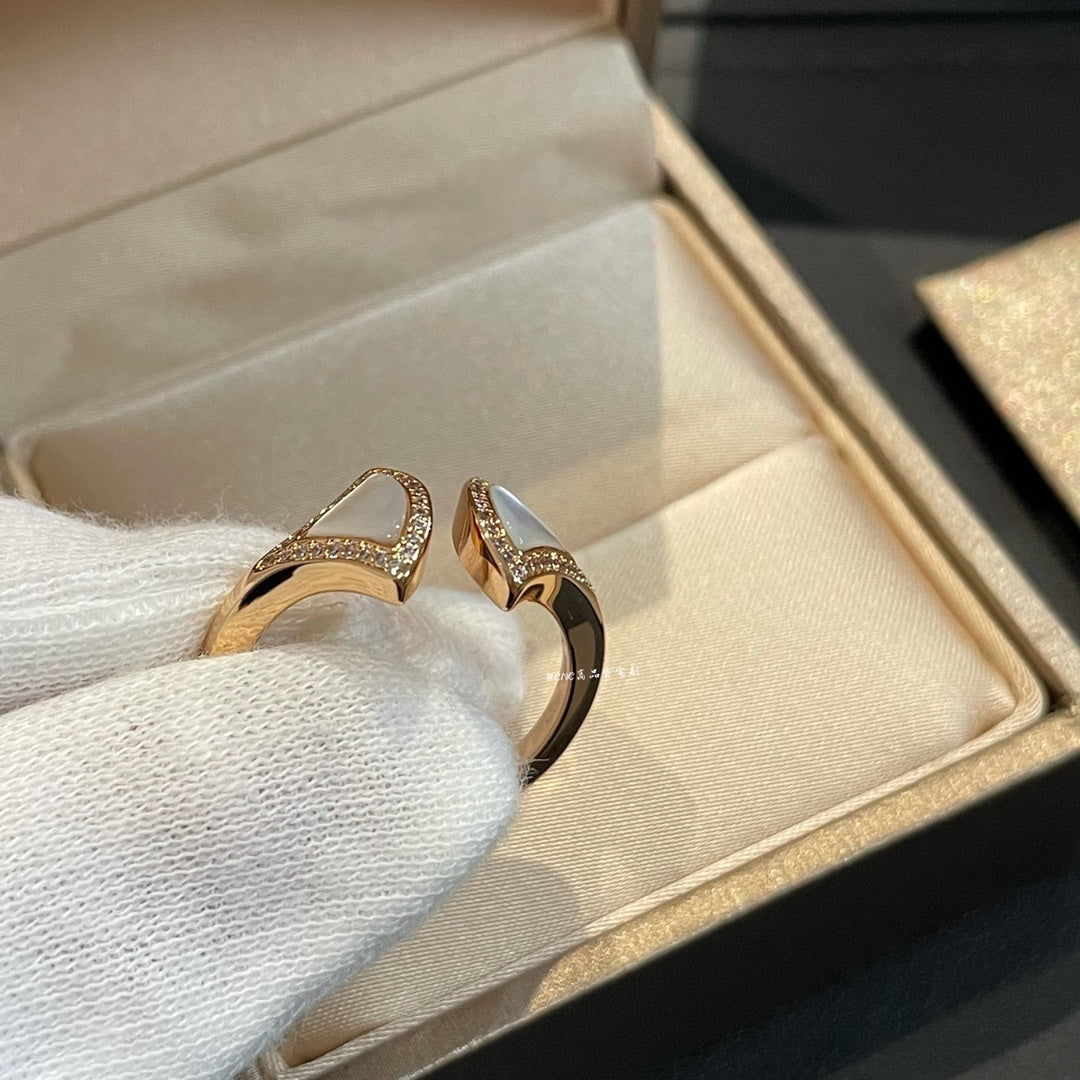[Triumph Jewelry]DREAM MOP DIAMOND OPEN RING