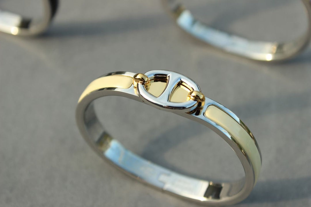 [Triumph Jewelry]CLIC CHAINE SILVER BRACELET