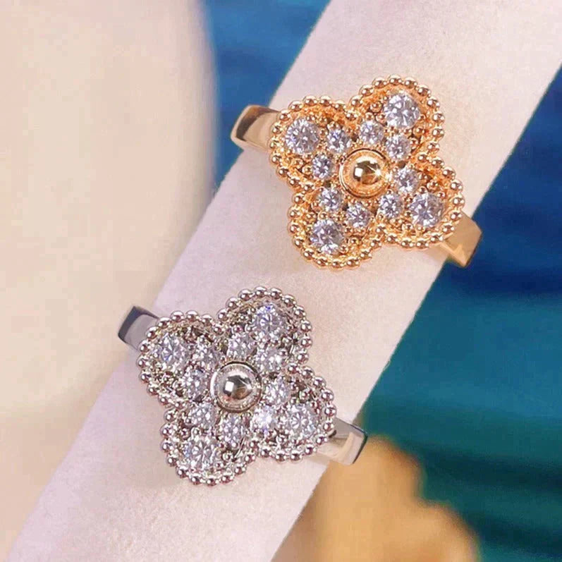 [Triumph Jewelry]CLOVER DIAMOND RING
