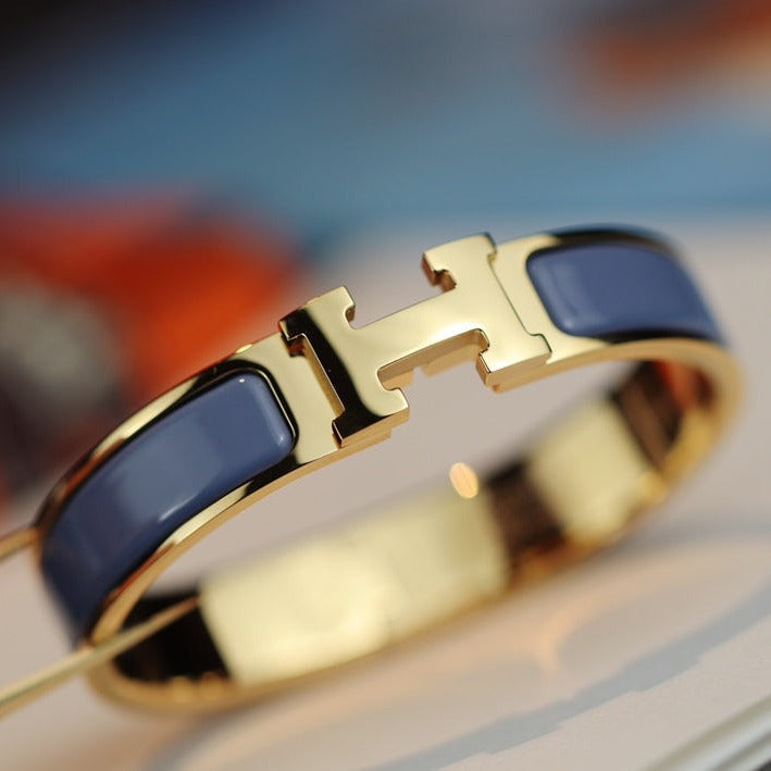[Triumph Jewelry]H BRACELET 12MM BLUE GRAY