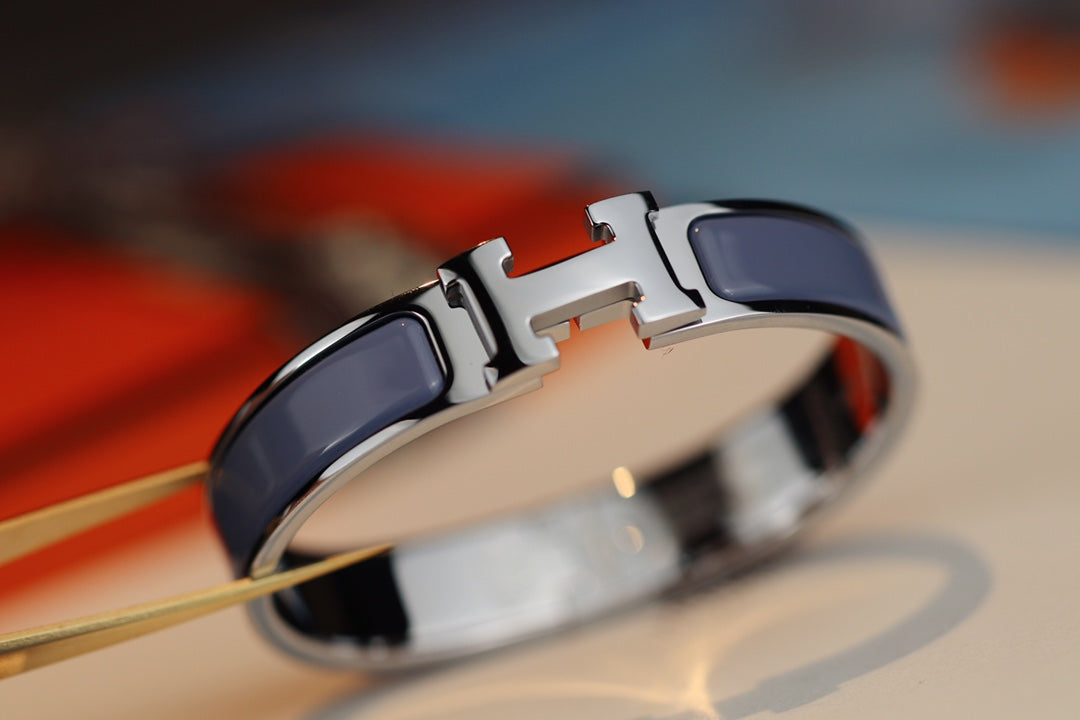 [Triumph Jewelry]H BRACELET 12MM BLUE GRAY