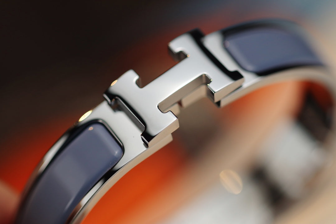 [Triumph Jewelry]H BRACELET 12MM BLUE GRAY