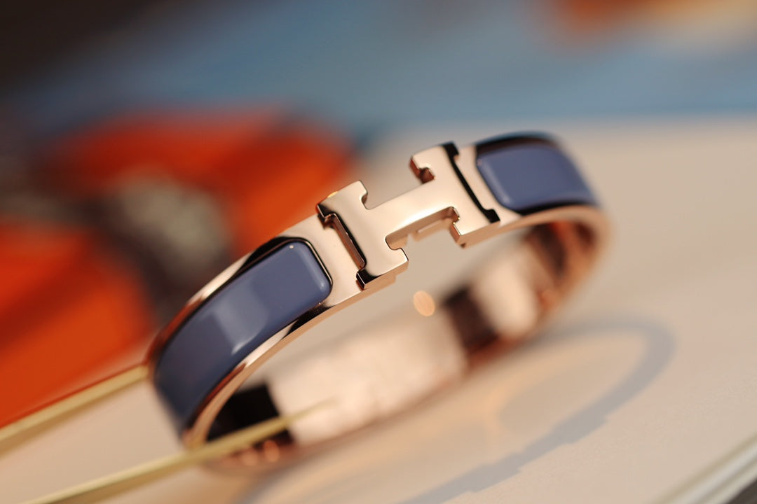 [Triumph Jewelry]H BRACELET 12MM BLUE GRAY