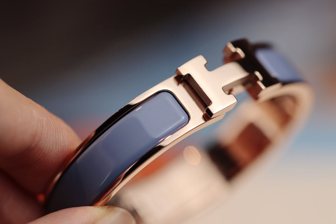 [Triumph Jewelry]H BRACELET 12MM BLUE GRAY